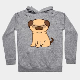 Cute and Kawaii Adorable Pug Hoodie